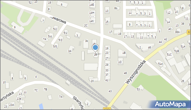 Płońsk, 1 Maja, 18, mapa Płońsk