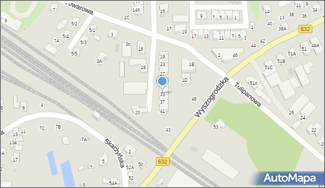 Płońsk, 1 Maja, 33, mapa Płońsk