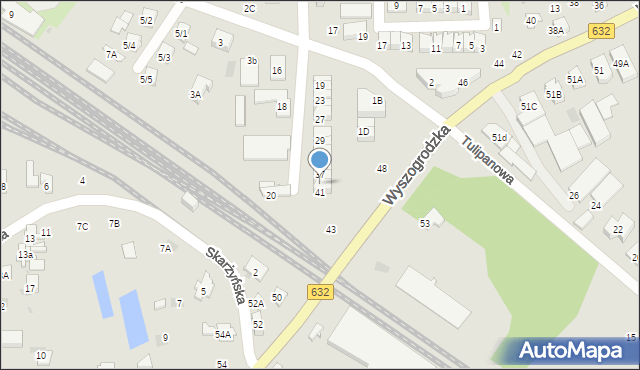 Płońsk, 1 Maja, 39, mapa Płońsk
