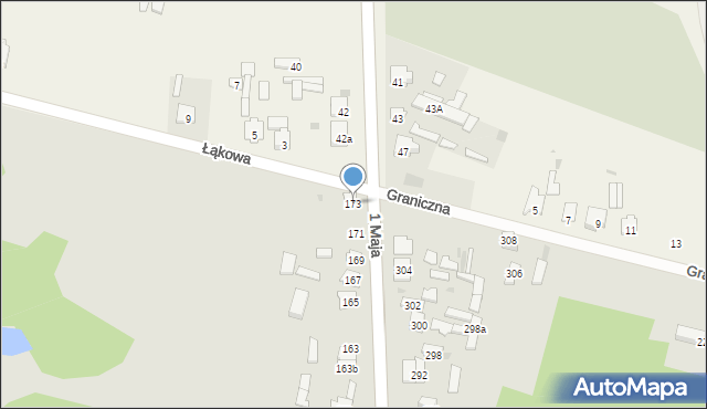 Skarżysko-Kamienna, 1 Maja, 173, mapa Skarżysko-Kamienna