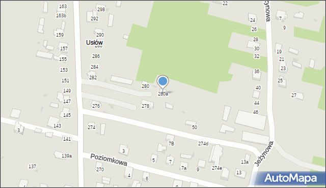 Skarżysko-Kamienna, 1 Maja, 280a, mapa Skarżysko-Kamienna