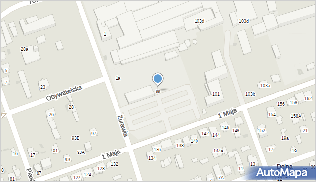 Skarżysko-Kamienna, 1 Maja, 99, mapa Skarżysko-Kamienna