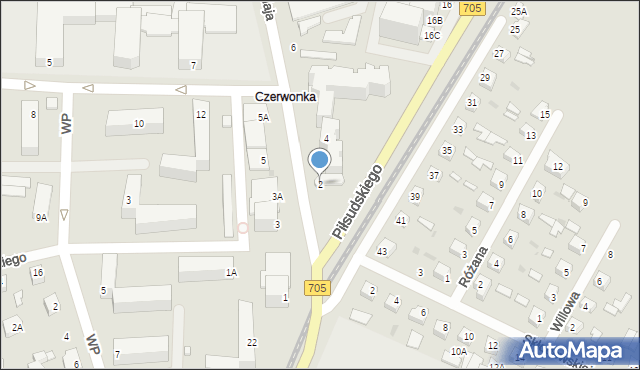 Sochaczew, 1 Maja, 2, mapa Sochaczew