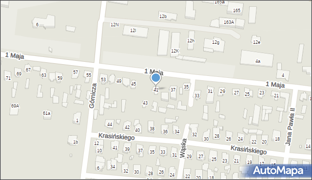 Stąporków, 1 Maja, 41, mapa Stąporków