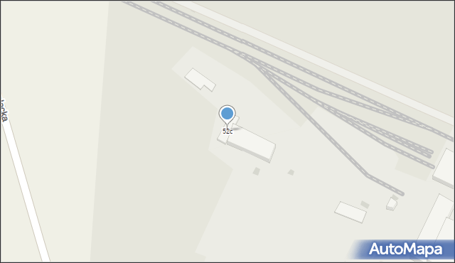 Strzelce Opolskie, 1 Maja, 52c, mapa Strzelce Opolskie