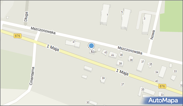 Tarczyn, 1 Maja, 44, mapa Tarczyn