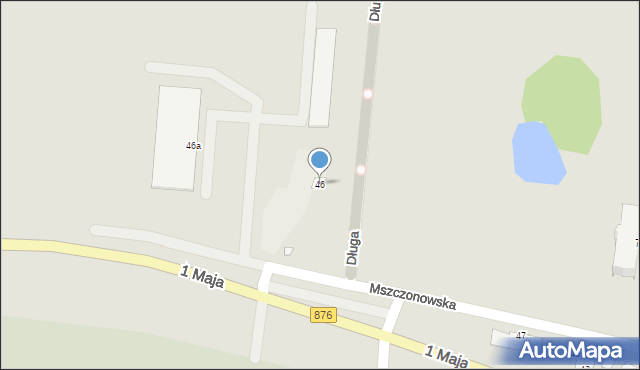 Tarczyn, 1 Maja, 46, mapa Tarczyn