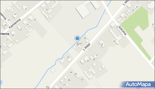 Truskolasy, 1 Maja, 19, mapa Truskolasy