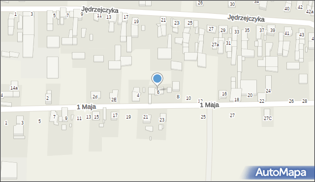 Źlinice, 1 Maja, 6, mapa Źlinice