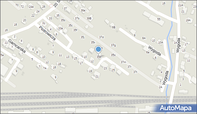 Bochnia, 20 Stycznia, 33d, mapa Bochni