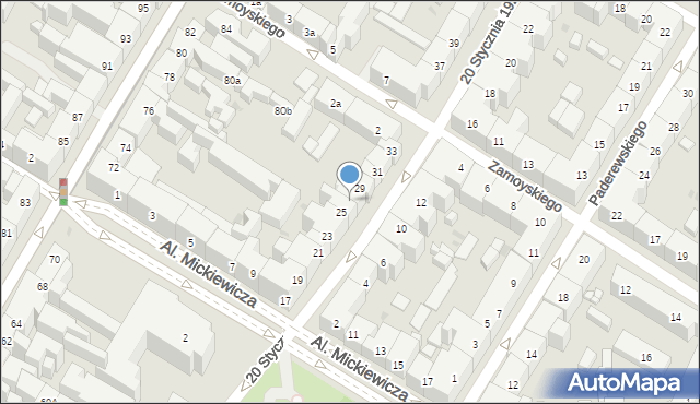 Bydgoszcz, 20 Stycznia 1920 r., 27, mapa Bydgoszczy