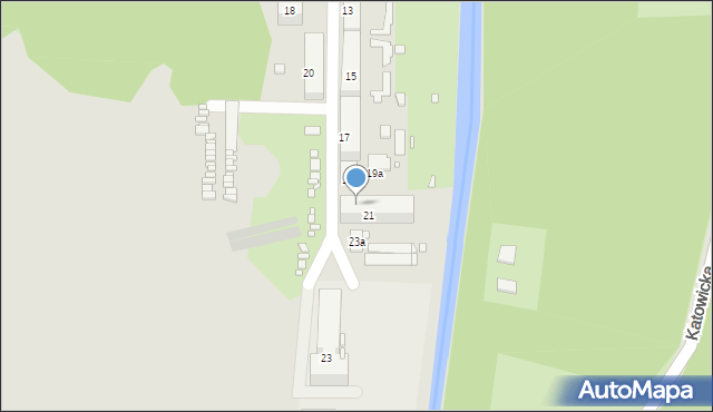 Czeladź, 21 Listopada, 21/27, mapa Czeladź