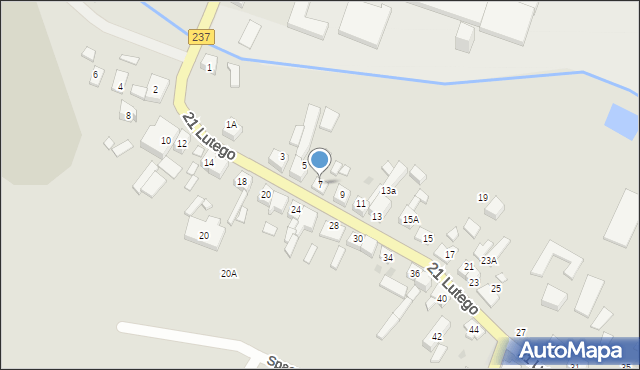 Czersk, 21 Lutego, 7, mapa Czersk