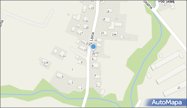 Radwanowice, 21 Lipca, 10, mapa Radwanowice