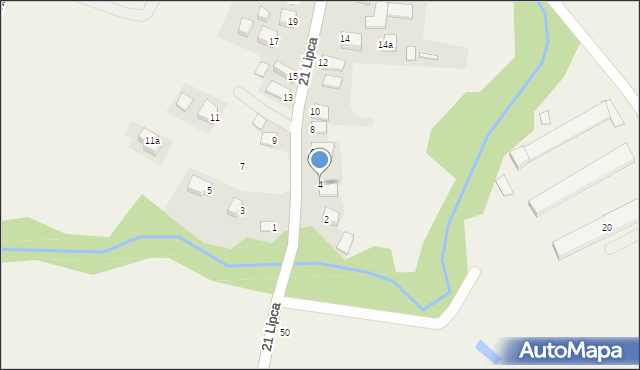 Radwanowice, 21 Lipca, 4, mapa Radwanowice