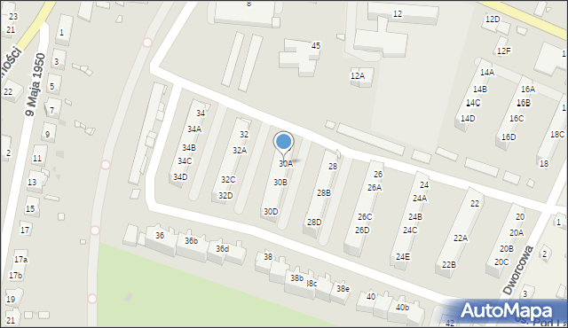 Kożuchów, 22 Lipca 1807, 30A, mapa Kożuchów