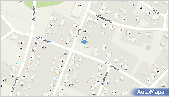 Rytel, 22 Lutego, 16, mapa Rytel