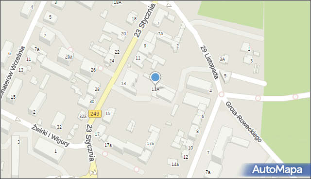 Solec Kujawski, 23 Stycznia, 13A, mapa Solec Kujawski