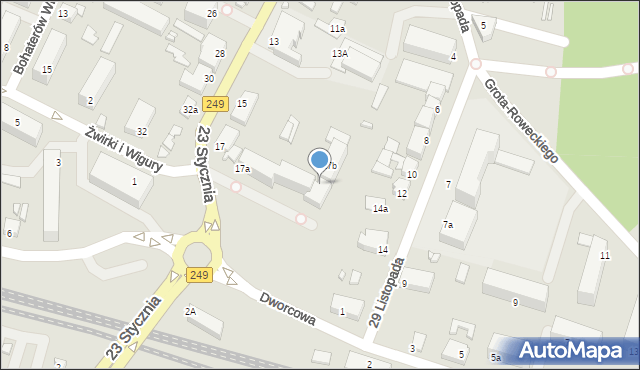 Solec Kujawski, 23 Stycznia, 17c, mapa Solec Kujawski