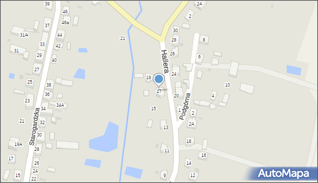 Skórcz, 27 Stycznia, 17, mapa Skórcz