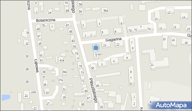 Babimost, 28 Stycznia, 2, mapa Babimost