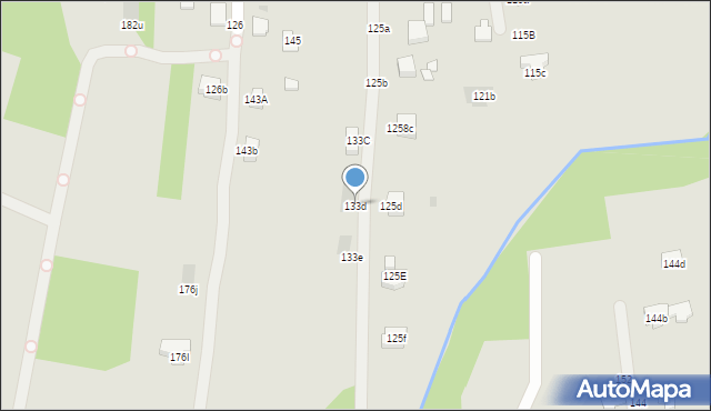 Łańcut, 29 Listopada, 133d, mapa Łańcut