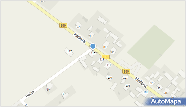 Sypniewo, 29 Stycznia, 115, mapa Sypniewo