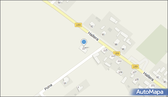 Sypniewo, 29 Stycznia, 117, mapa Sypniewo