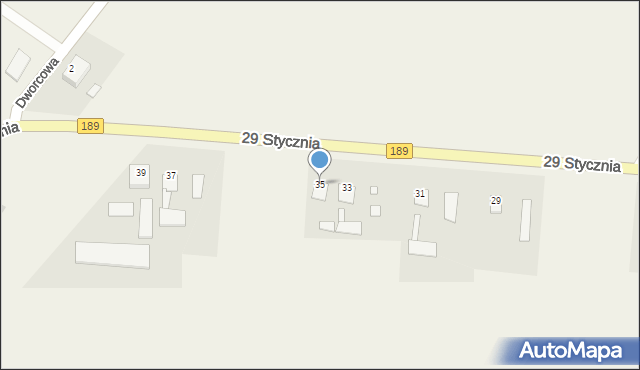 Sypniewo, 29 Stycznia, 35, mapa Sypniewo