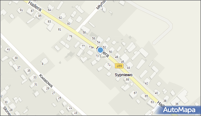 Sypniewo, 29 Stycznia, 73, mapa Sypniewo