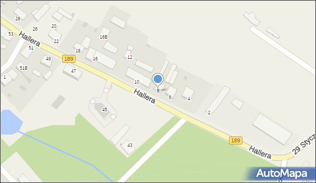 Sypniewo, 29 Stycznia, 8, mapa Sypniewo