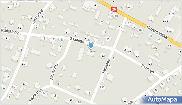 Cybinka, 2 Lutego, 10, mapa Cybinka
