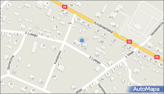 Cybinka, 2 Lutego, 19, mapa Cybinka