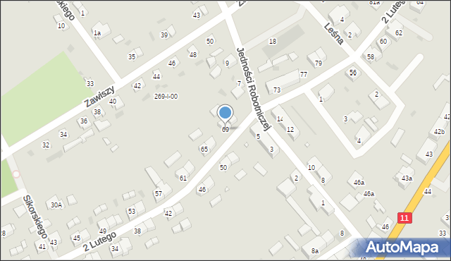 Jastrowie, 2 Lutego, 69, mapa Jastrowie