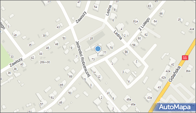 Jastrowie, 2 Lutego, 75, mapa Jastrowie