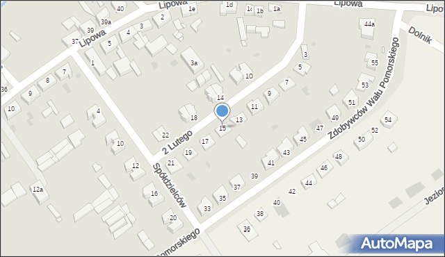 Okonek, 2 Lutego, 15, mapa Okonek