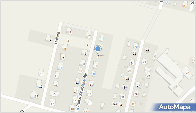 Wielki Klincz, 2 Pułku Szwoleżerów, 5, mapa Wielki Klincz