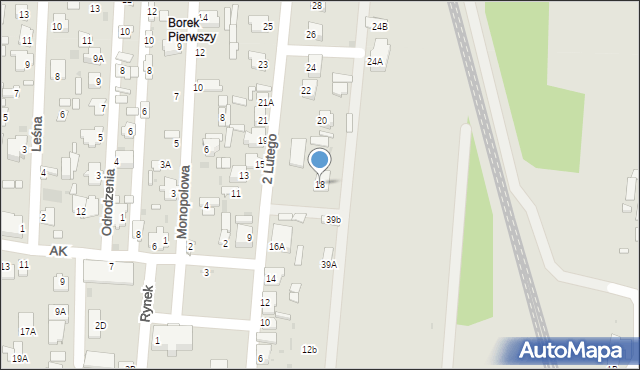 Zwierzyniec, 2 Lutego, 18, mapa Zwierzyniec