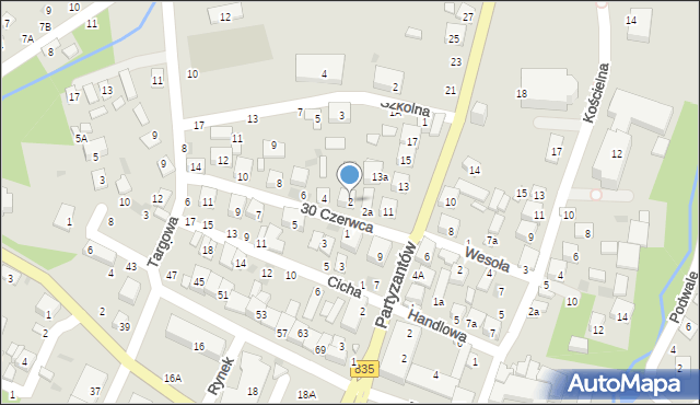 Tarnogród, 30 Czerwca, 2, mapa Tarnogród