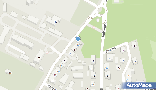 Tczew, 30 Stycznia, 6a, mapa Tczew