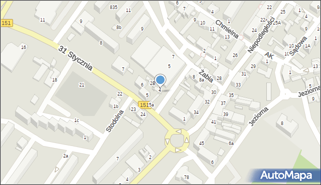 Barlinek, 31 Stycznia, 3, mapa Barlinek