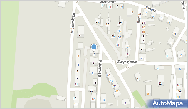 Czeladź, 3 Kwietnia, 2, mapa Czeladź