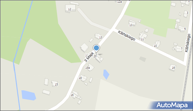 Dobra, 3 Maja, 21, mapa Dobra