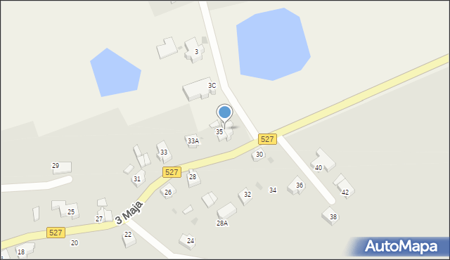 Dzierzgoń, 3 Maja, 37, mapa Dzierzgoń