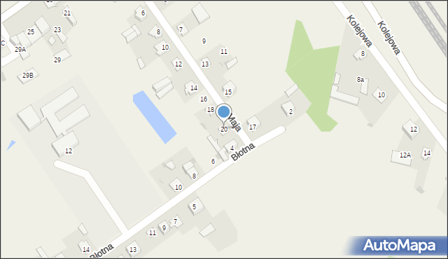 Gąsocin, 3 Maja, 20, mapa Gąsocin