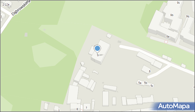 Gdańsk, 3 Maja, 7, mapa Gdańska