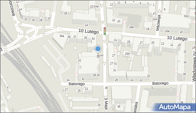 Gdynia, 3 Maja, 28, mapa Gdyni