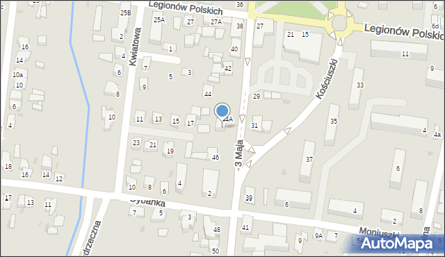 Gostynin, 3 Maja, 44B, mapa Gostynin