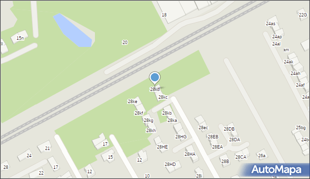 Grodzisk Mazowiecki, 3 Maja, 28kd, mapa Grodzisk Mazowiecki