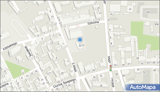 Inowrocław, 3 Maja, 11, mapa Inowrocławia